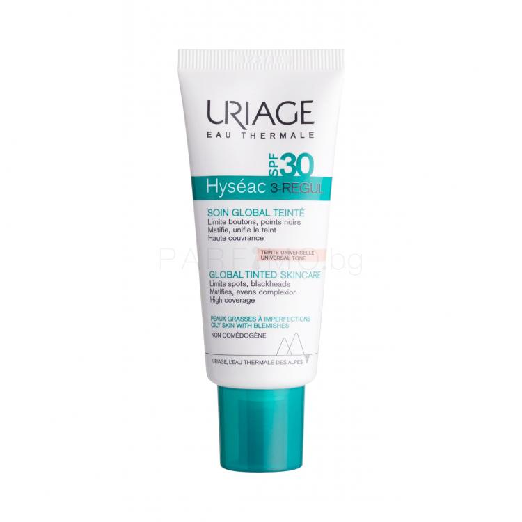 Uriage Hyséac 3-Regul Global Tinted Skincare SPF30 Дневен крем за лице 40 ml