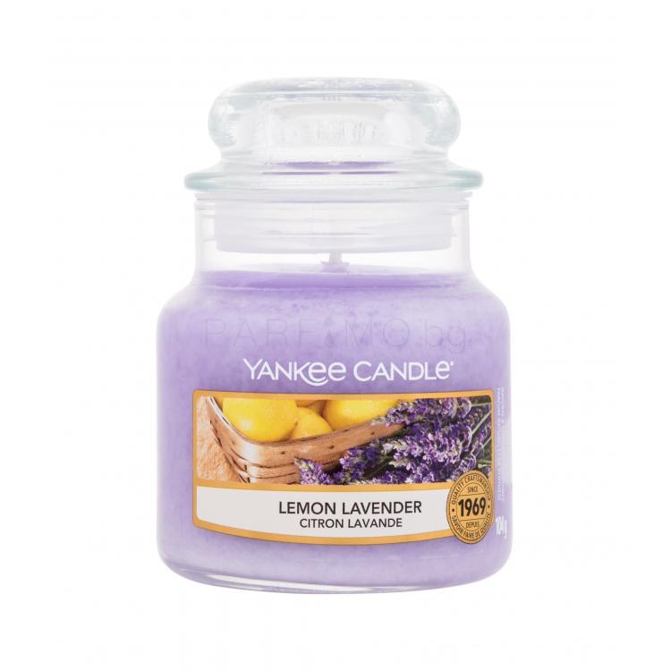 Yankee Candle Lemon Lavender Ароматна свещ 104 гр