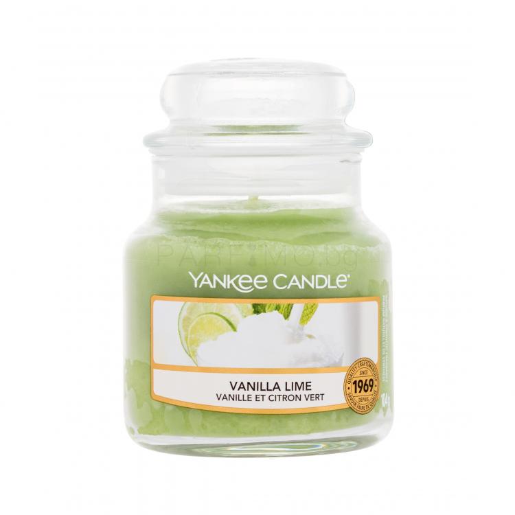 Yankee Candle Vanilla Lime Ароматна свещ 104 гр