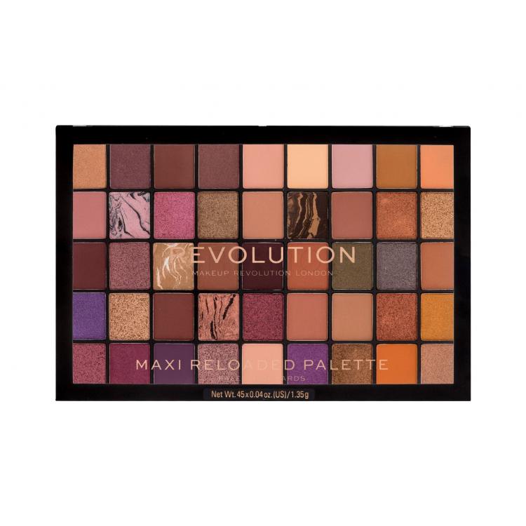 Makeup Revolution London Maxi Re-loaded Сенки за очи за жени 60,75 гр Нюанс Infinite Bronze