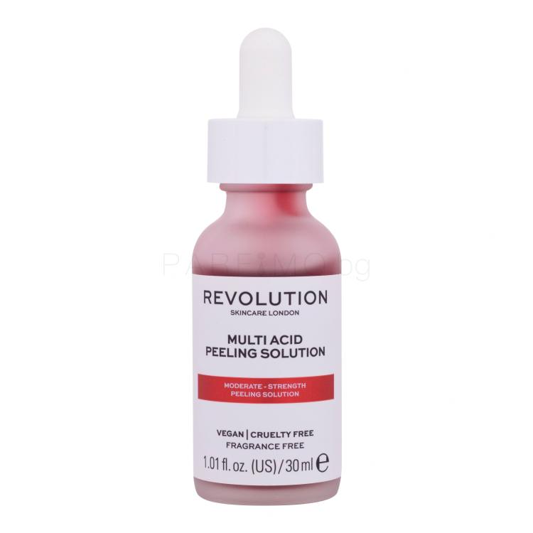 Revolution Skincare Multi Acid Moderate - Strength Peeling Solution Ексфолиант за жени 30 ml