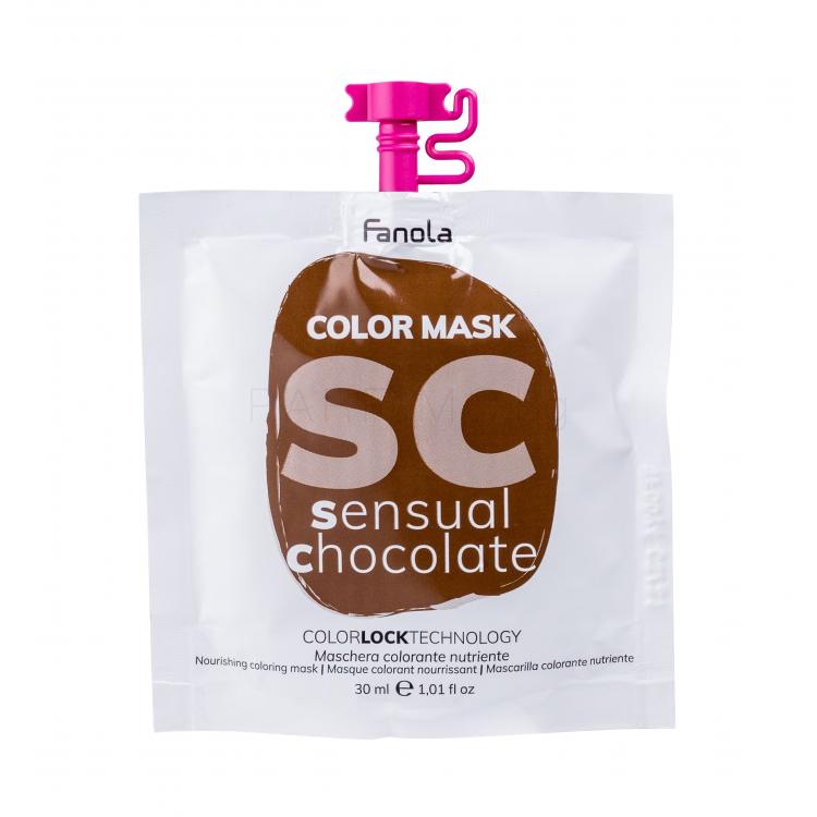 Fanola Color Mask Боя за коса за жени 30 ml Нюанс Sensual Chocolate