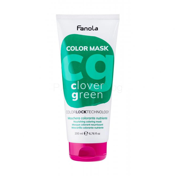 Fanola Color Mask Боя за коса за жени 200 ml Нюанс Clover Green