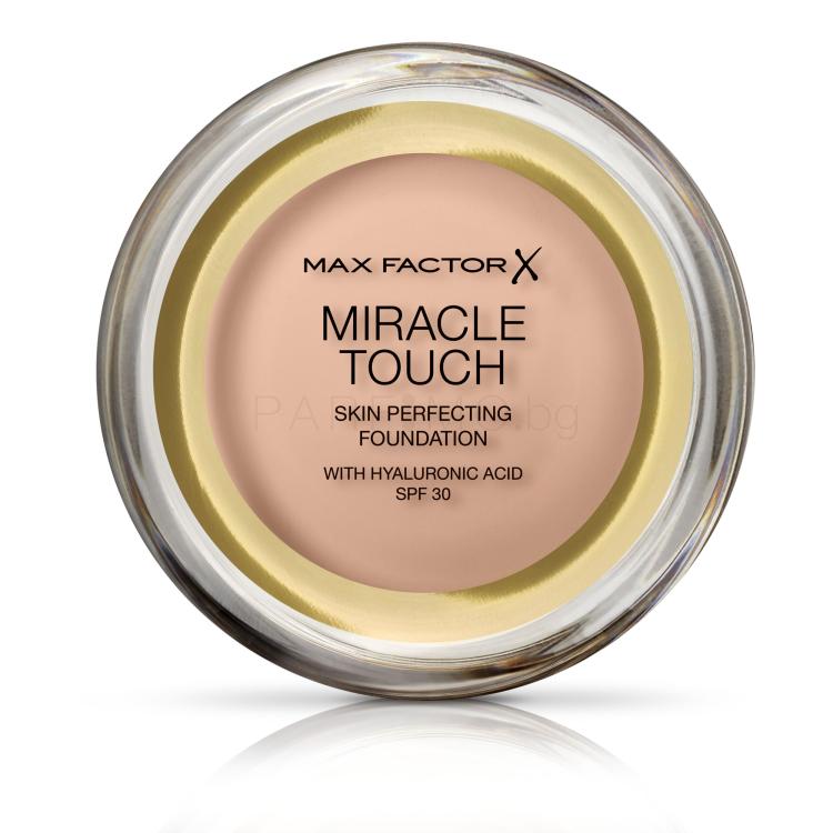 Max Factor Miracle Touch Cream-To-Liquid SPF30 Фон дьо тен за жени 11,5 гр Нюанс 040 Creamy Ivory
