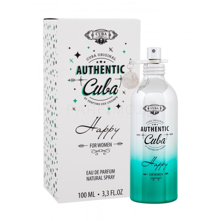 Cuba Authentic Happy Eau de Parfum за жени 100 ml