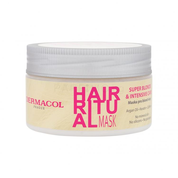 Dermacol Hair Ritual Super Blonde Mask Маска за коса за жени 200 ml