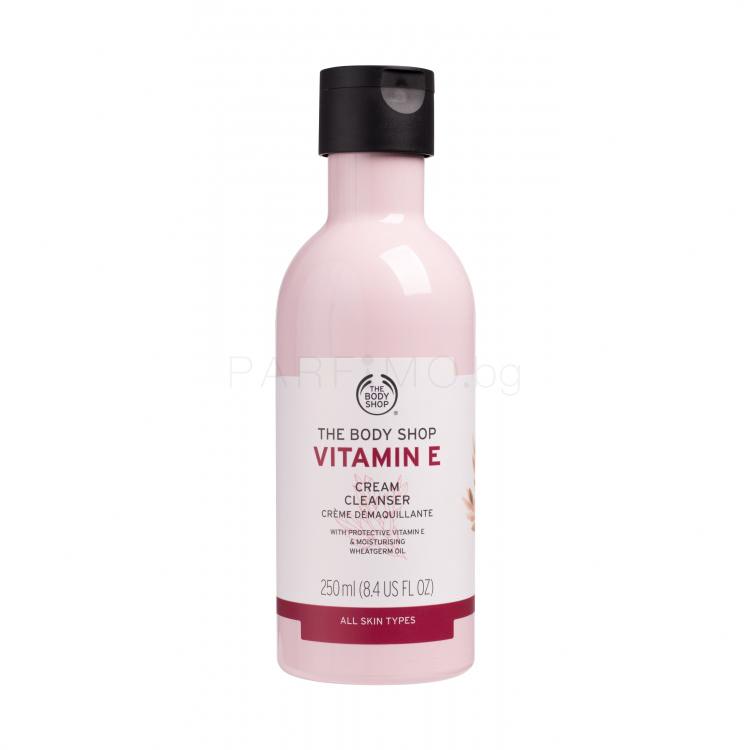 The Body Shop Vitamin E Cream Cleanser Почистващ крем за жени 250 ml