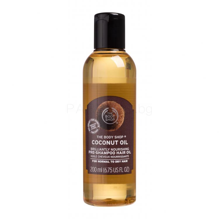 The Body Shop Coconut PreShampoo Hair Oil Масла за коса за жени 200 ml