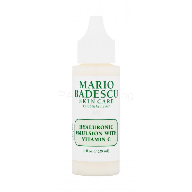 Mario Badescu Hyaluronic Emulsion With Vitamin C Серум за лице за жени 29 ml