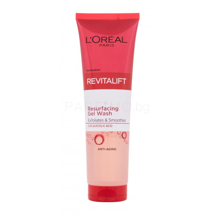 L&#039;Oréal Paris Revitalift Resurfacing Gel Wash Почистващ гел за жени 150 ml