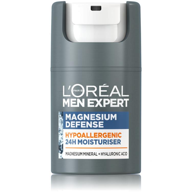 L&#039;Oréal Paris Men Expert Magnesium Defence 24H Дневен крем за лице за мъже 50 ml
