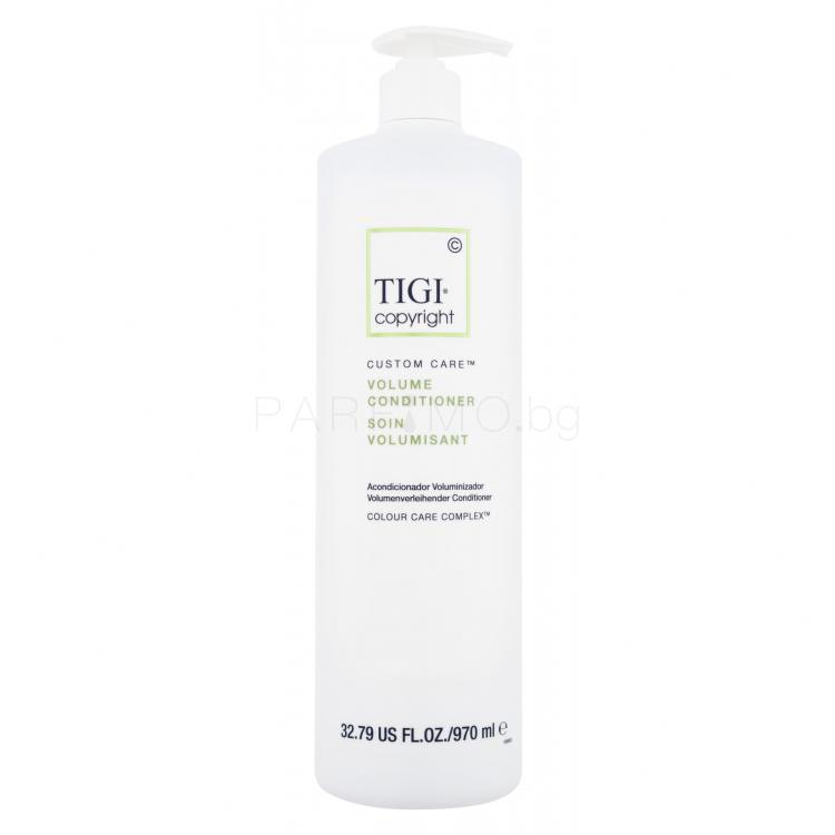 Tigi Copyright Custom Care Volume Conditioner Балсам за коса за жени 970 ml