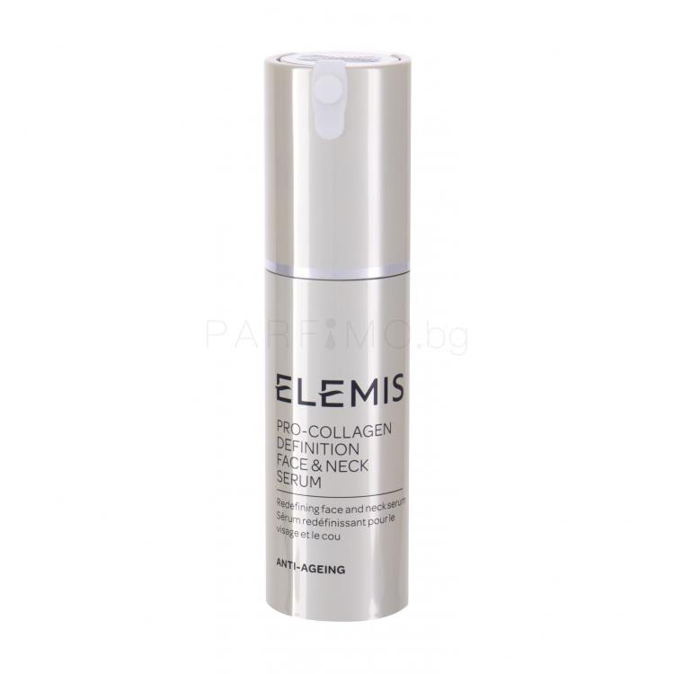 Elemis Pro-Collagen Definition Face &amp; Neck Серум за лице за жени 30 ml ТЕСТЕР