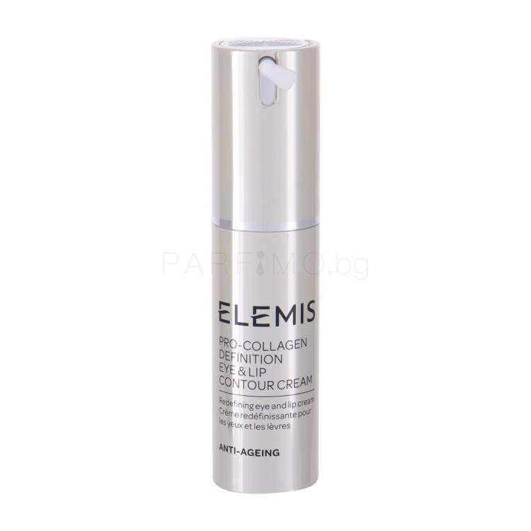 Elemis Pro-Collagen Definition Eye &amp; Lip Contour Околоочен крем за жени 15 ml ТЕСТЕР