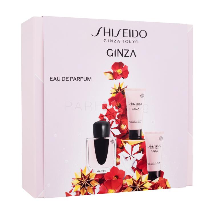 Shiseido Ginza Подаръчен комплект EDP 50 ml + лосион за тяло 50 ml + душ крем 50 ml