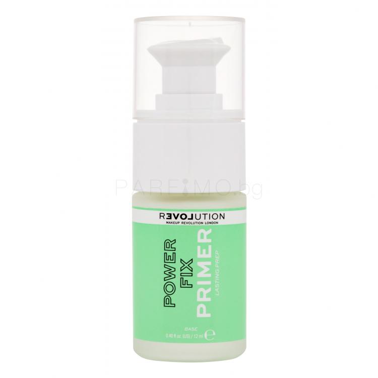 Revolution Relove Power Fix Primer Основа за грим за жени 12 ml