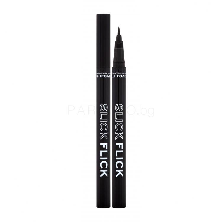 Revolution Relove Slick Flick Очна линия за жени 0,7 g Нюанс Black