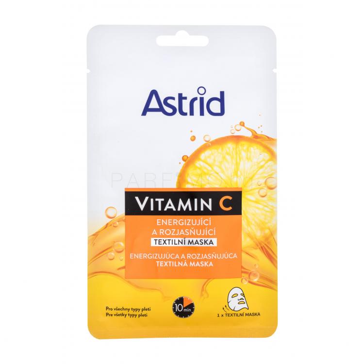 Astrid Vitamin C Tissue Mask Маска за лице за жени 1 бр