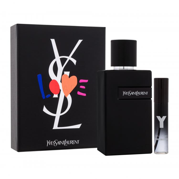 Yves Saint Laurent Y Le Parfum Подаръчен комплект за мъже EDP 100 ml + EDP Y 10 ml