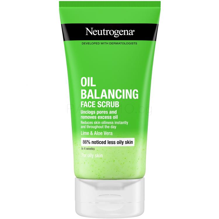 Neutrogena Oil Balancing Face Scrub Ексфолиант 150 ml