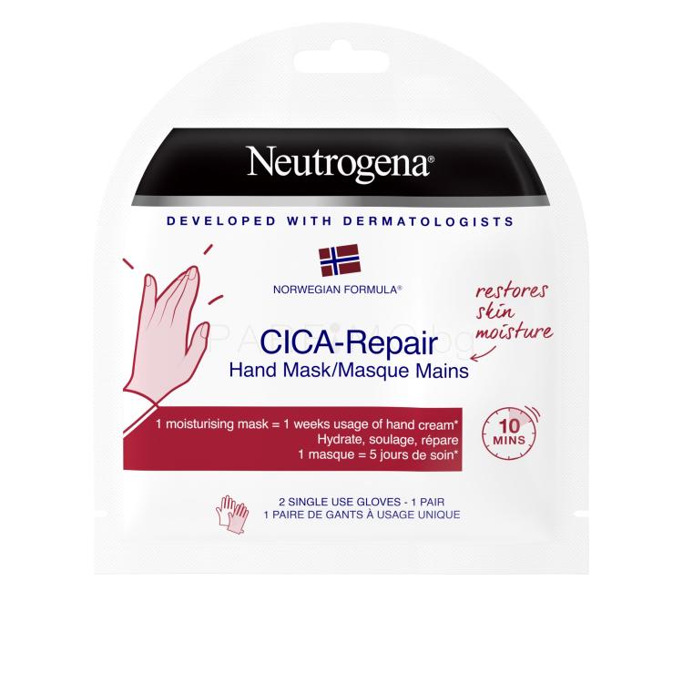 Neutrogena Norwegian Formula Cica-Repair Хидратиращи ръкавици 1 бр