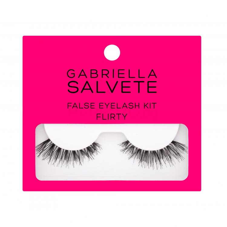 Gabriella Salvete False Eyelash Kit Flirty Изкуствени мигли за жени Комплект