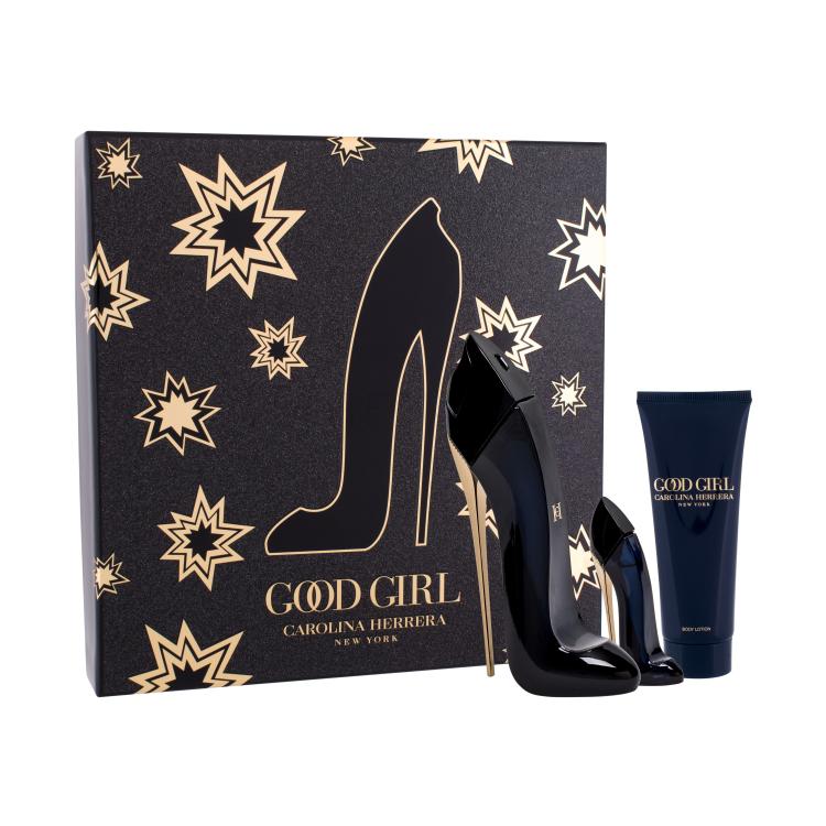 Carolina Herrera Good Girl Подаръчен комплект EDP 50 ml + лосион за тяло 75 ml + EDP 7 ml увредена кутия