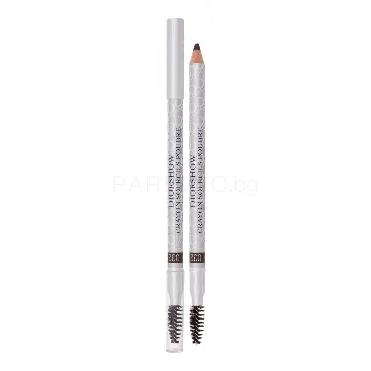Christian Dior Diorshow Crayon Sourcils Poudre Молив за вежди за жени 1,19 гр Нюанс 032 Dark Brown