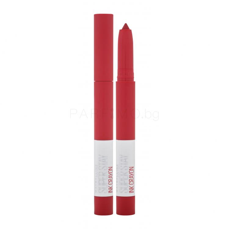 Maybelline Superstay Ink Crayon Matte Червило за жени 1,5 гр Нюанс 45 Hustle In Heels