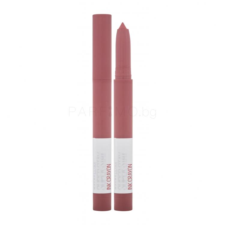 Maybelline Super Stay Ink Crayon Matte Червило за жени 1,5 g Нюанс 85 Change Is Good