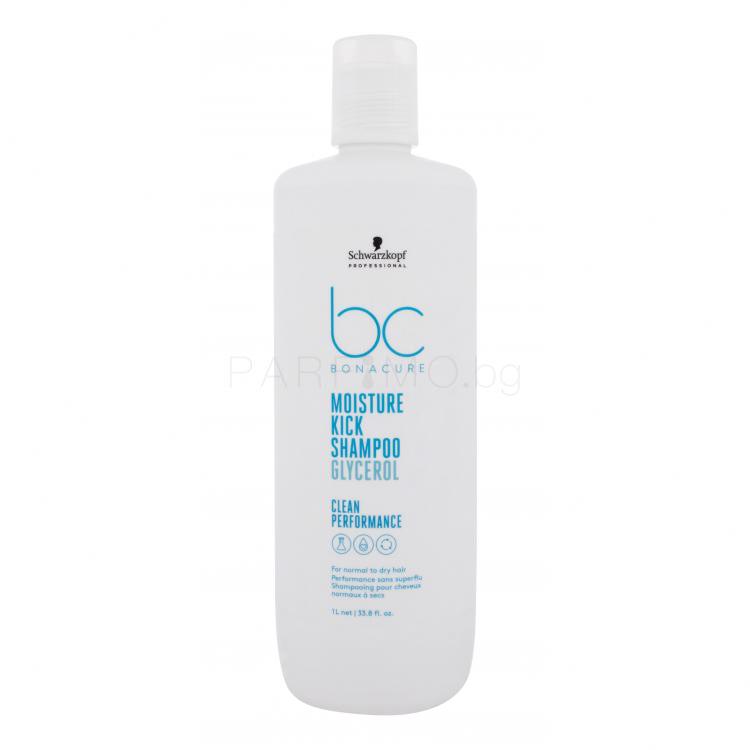 Schwarzkopf Professional BC Bonacure Moisture Kick Glycerol Shampoo Шампоан за жени 1000 ml