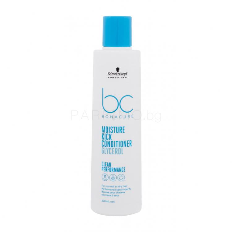 Schwarzkopf Professional BC Bonacure Moisture Kick Glycerol Conditioner Балсам за коса за жени 200 ml