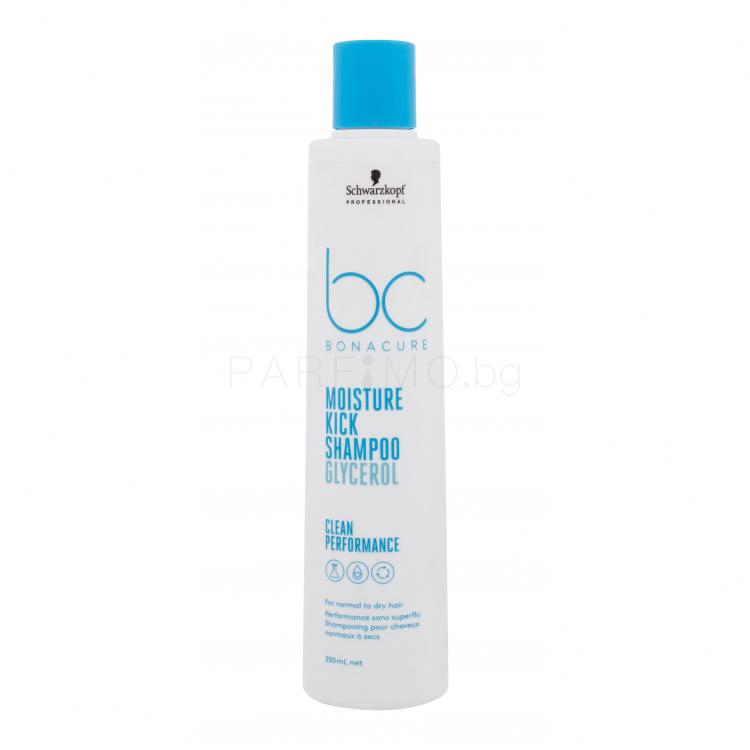 Schwarzkopf Professional BC Bonacure Moisture Kick Glycerol Shampoo Шампоан за жени 250 ml