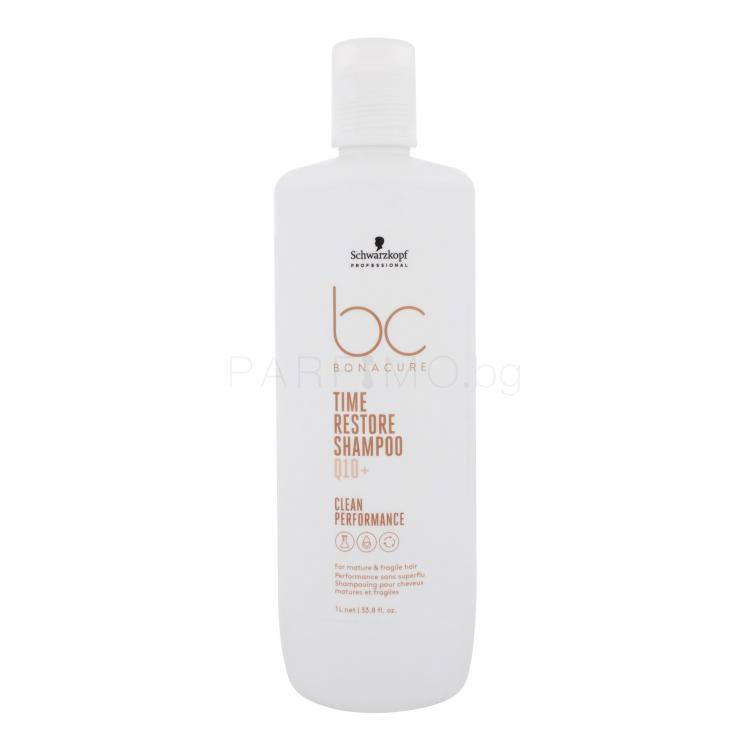 Schwarzkopf Professional BC Bonacure Time Restore Q10 Shampoo Шампоан за жени 1000 ml