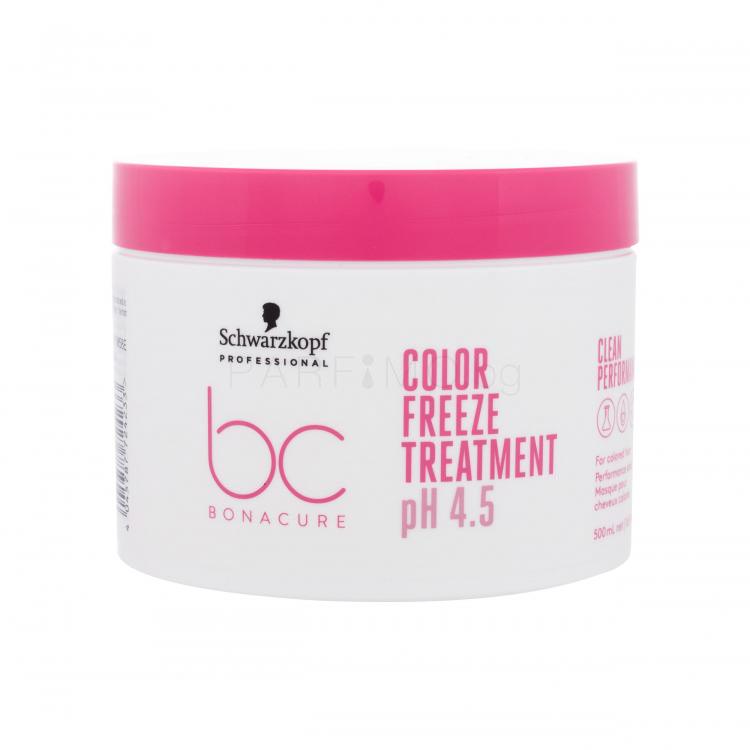 Schwarzkopf Professional BC Bonacure Color Freeze pH 4.5 Treatment Маска за коса за жени 500 ml