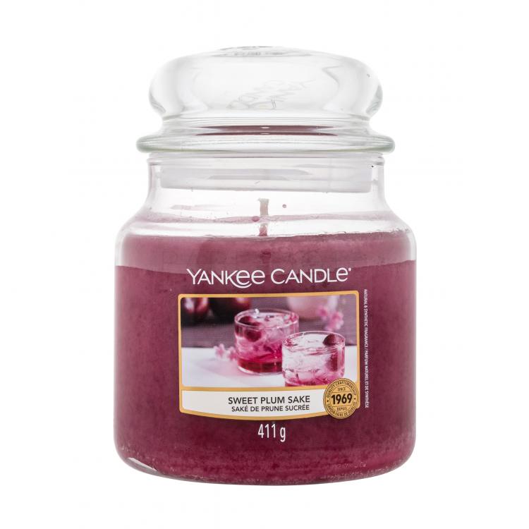 Yankee Candle Sweet Plum Sake Ароматна свещ 411 гр