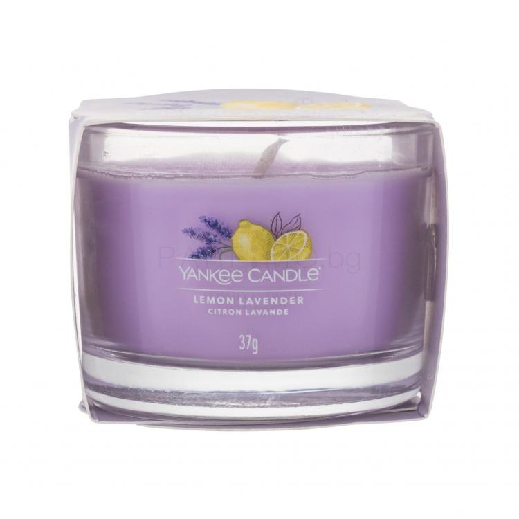 Yankee Candle Lemon Lavender Ароматна свещ 37 гр