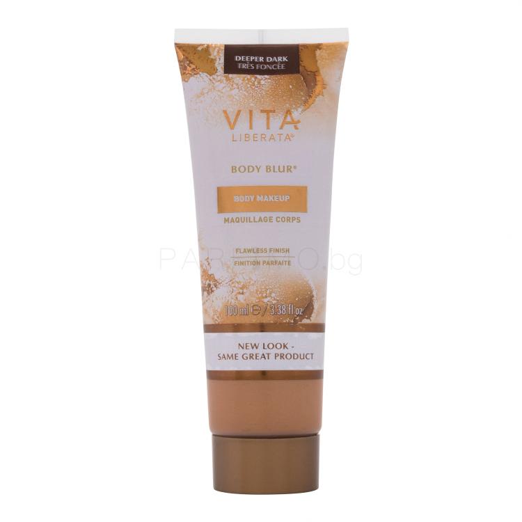 Vita Liberata Body Blur™ Body Makeup Фон дьо тен за жени 100 ml Нюанс Deeper Dark
