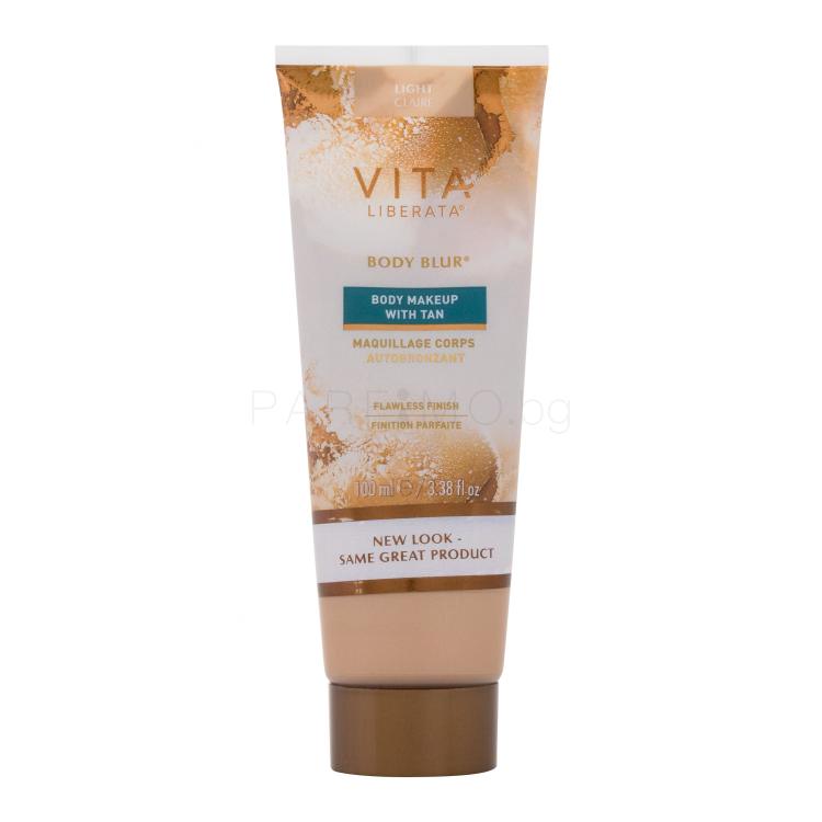 Vita Liberata Body Blur™ Body Makeup With Tan Фон дьо тен за жени 100 ml Нюанс Light