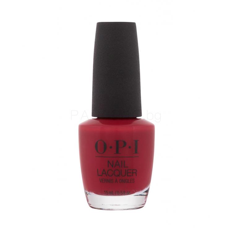 OPI Nail Lacquer Лак за нокти за жени 15 ml Нюанс NL N25 Big Apple Red