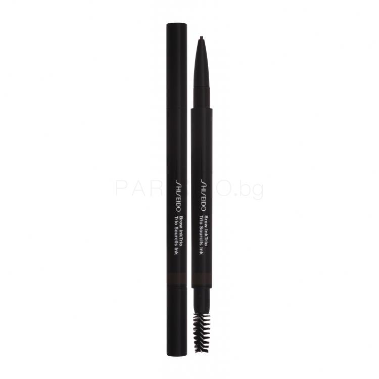 Shiseido Brow InkTrio Молив за вежди за жени 0,31 g Нюанс 04 Ebony