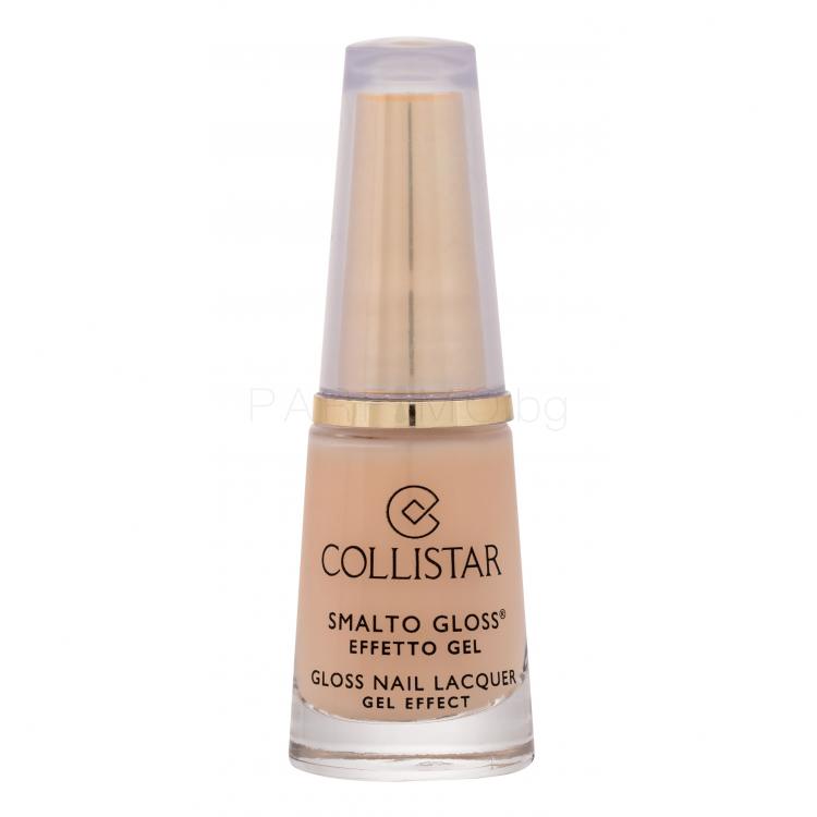 Collistar Gloss Nail Lacquer Gel Effect Лак за нокти за жени 6 ml Нюанс 511 Rosa Romantica