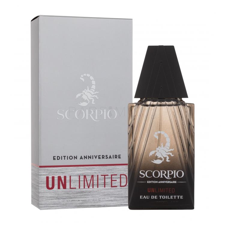 Scorpio Unlimited Anniversary Edition Eau de Toilette за мъже 75 ml