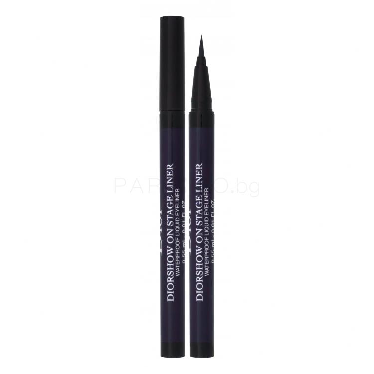 Christian Dior Diorshow On Stage Liner Waterproof Очна линия за жени 0,55 ml Нюанс 296 Matte Denim