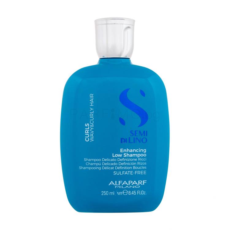 ALFAPARF MILANO Semi Di Lino Curls Enhancing Low Shampoo Шампоан за жени 250 ml