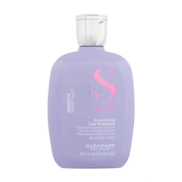 ALFAPARF MILANO Semi Di Lino Smooth Smoothing Low Shampoo Шампоан за жени 250 ml
