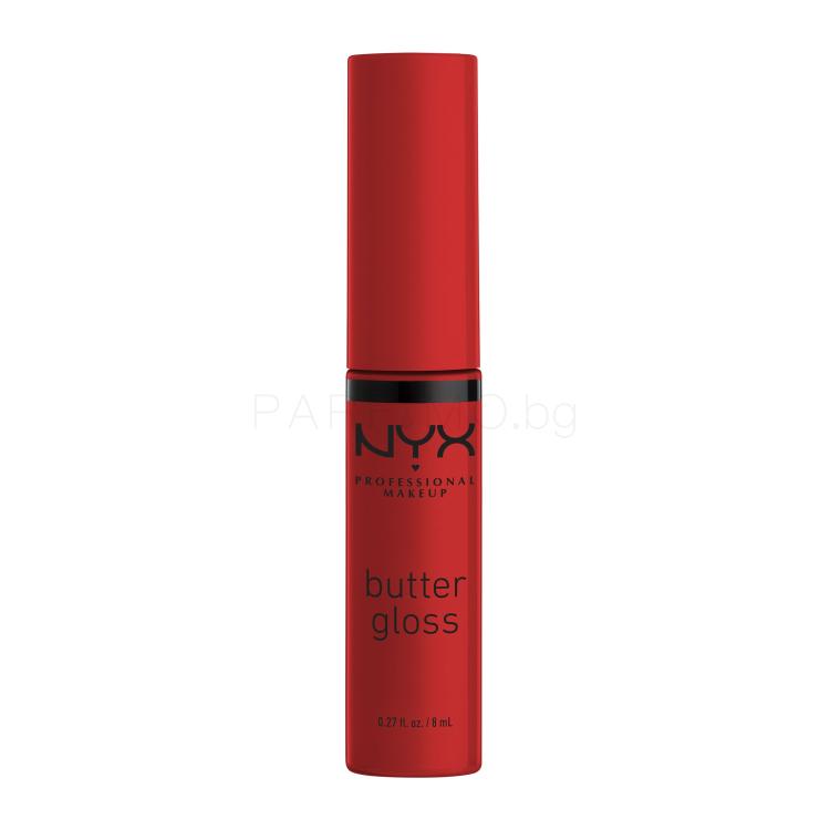 NYX Professional Makeup Butter Gloss Блясък за устни за жени 8 ml Нюанс 40 Apple Crisp