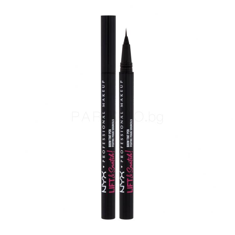 NYX Professional Makeup Lift &amp; Snatch! Молив за вежди за жени 1 ml Нюанс 08 Espresso