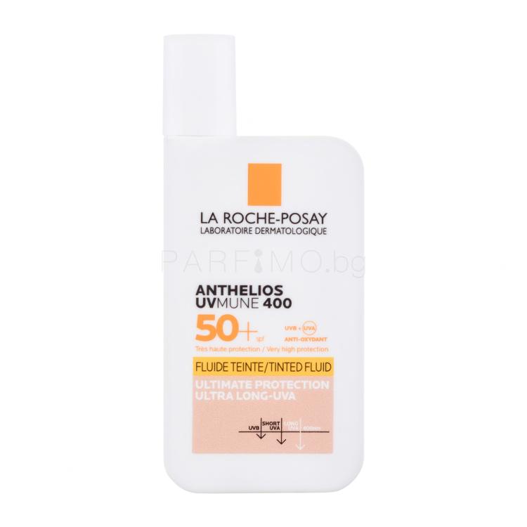 La Roche-Posay Anthelios UVMUNE 400 Tinted Fluid SPF50+ Слънцезащитен продукт за лице за жени 50 ml