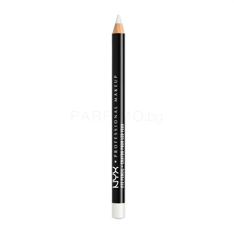 NYX Professional Makeup Slim Eye Pencil Молив за очи за жени 1 гр Нюанс 918 White Pearl